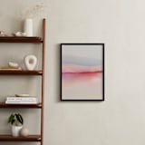 "Sailors Delight" - Art Print in Pink Skies by Karen Kardatzke - In a Room