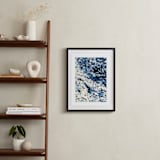 "Zuma" - Art Print in Sky Blue by Katie Craig - In a Room