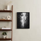 "Redwood Morning" - Art Print in Black & Whtie by Kamala Nahas - In a Room