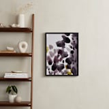 "Mineral" - Art Print in Deep Plum by Kelly Ventura - In a Room