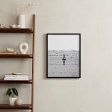 "I'm watching you" - Art Print in Black and White by Claudia Orengo - In a Room