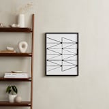 "visionary 2" - Art Print in deep black by trbdesign - In a Room