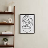 "perinuclear no.2" - Art Print in Coal Black by Stephanie Nowotarski - In a Room