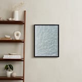"Wave Patterns" - Art Print in Tide by Tommy Kwak - In a Room