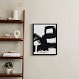 "Untitled 1" - Art Print in Black and White by Jaime Derringer - In a Room