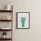 "Howdy" - Art Print in Cactus by mo kelley - In a Room