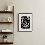 "Midnight Mermaids" - Art Print in Midnight by Hannah Williams - In a Room