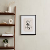 "Night & Day I" - Art Print in Blush by Erica Krystek - In a Room