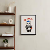 "French Panda" - Art Print in Ink by Morgan Kendall - In a Room