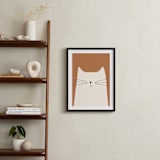 "House Cat" - Art Print in Sienna by Coit Creative - In a Room