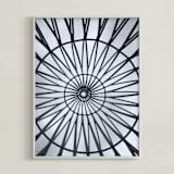 "The Rising II" - Art Print in Cloud by Zhay Smith - Framed