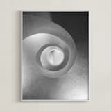 "Vertigo" - Art Print in monochrome by lulu and isabelle - Framed