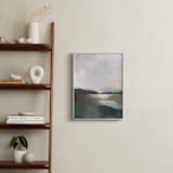 "Twilight Sun" - Art Print in Twilight Green by AlisonJerry - In a Room