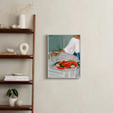 "Party of One" - Art Print in Pigeon by Marabou Design - In a Room