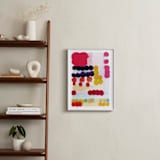 "What you want" - Art Print in Magenta by HAPI ART - In a Room