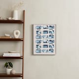 "Indochine" - Art Print in Cobalt by AlisonJerry - In a Room