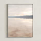 "Desert Layer Cake" - Art Print in Desert Blush Pink by Jennifer Mckinnon Richman - Framed