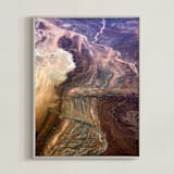 "Earth Poetry" - Art Print in Colorado Earth  by Elena Kulikova - Framed