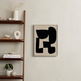 "Connect" - Art Print in Noir by Beth Vassalo - In a Room