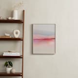 "Sailors Delight" - Art Print in Pink Skies by Karen Kardatzke - In a Room