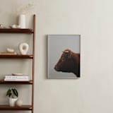 "Isla" - Art Print in Moody Grey by Amy Carroll - In a Room