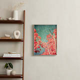 "Enchanted Woods I" - Art Print in Fall Leaves by Caroline Mint - In a Room