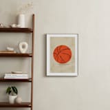 "Let us play basketball" - Art Print in Indoor Court by Susanne Kasielke - In a Room