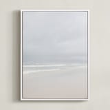 "coastal vibes II" - Art Print in sky by Sara Hicks Malone - Framed Canvas