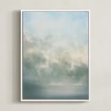 "Day Dream" - Art Print in soft mist by Brian Sostrom - Framed Canvas