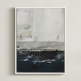 "Northern Blues" - Art Print in Endless Sea by Karen Kaul - Framed Canvas