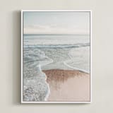 "Riptide" - Art Print in daydream by Kamala Nahas - Framed Canvas