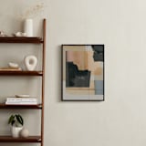 "Crossings 1" - Art Print in Peachy by Maja Cunningham - In a Room