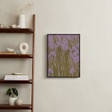 "Iris Garden" - Art Print in Dusty Lavender by Britt Friesell - In a Room