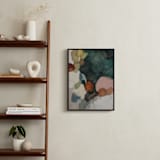 "Venn" - Art Print in Emerald by Wendy Keller - In a Room