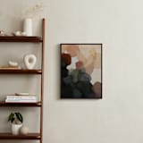 "Venn Triptych 1" - Art Print in Slate by Wendy Keller - In a Room