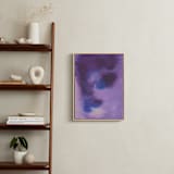 "Purple Abstract" - Art Print in Purple by Agata Jasinska - In a Room