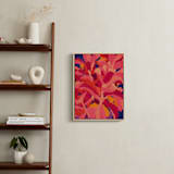 "Kalanchoe" - Art Print in Begonia Pink by Juls Treviño - In a Room