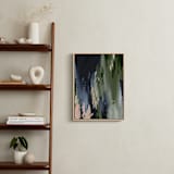 "Reeves Rain" - Art Print in Moss Green by Melissa Stone Mangham - In a Room