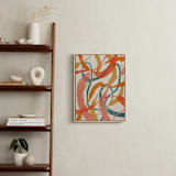 "Orange Twist" - Art Print in Orange by ALICIA BOCK - In a Room