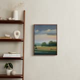 "Bright and Early 3" - Art Print in Field by Stephanie Goos Johnson - In a Room