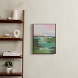"Fields to Climb 1" - Art Print in Field Green by AlisonJerry - In a Room