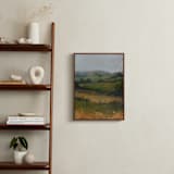 "Summer Field 2" - Art Print in Olive by Wendy Keller - In a Room