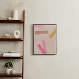 "Confetti 1" - Art Print in Cotton Candy by Maja Cunningham - In a Room