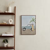 "Beach Cruiser" - Art Print in Seaside by Vilija - In a Room