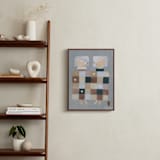 "Not a Creature Was Stirring" - Art Print in Winter Grey by Maja Cunningham - In a Room