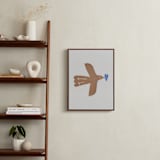 "Little Messenger" - Art Print in Clay by Alisa Galitsyna - In a Room