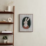 "Sir Rabbit" - Art Print in Tree by Maja Cunningham - In a Room
