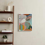 "Birthday Bouquet II" - Art Print in Passionate Peach by cyrille gulassa - In a Room