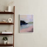 "Meandering Ways" - Art Print in Soft Pink by Shraddha Dharia - In a Room
