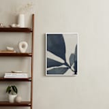 "Simple But So" - Art Print in Navy Blue by Pamela Viola - In a Room